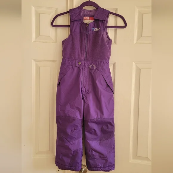 32 Degrees Bottoms 32 Degrees Purple Snowpants Snow Bib Winter